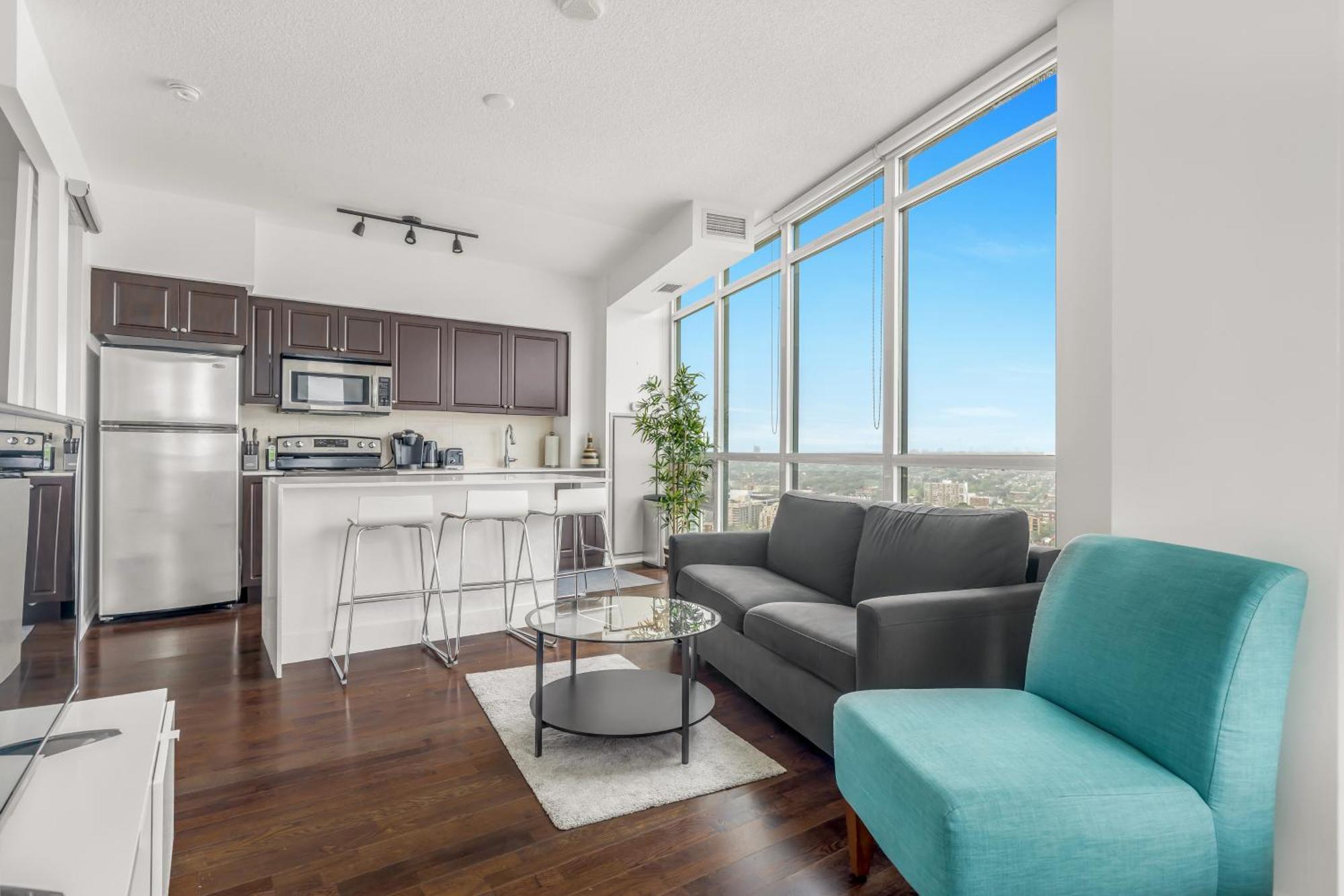 2 Bedroom Waterfront Condo Downtown W/ Free Parking Toronto Dış mekan fotoğraf